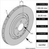 PFC 2-teilige Bremsscheiben slotted V3 Design Hinterachse 997 GT3 RS - Track-Parts24 GmbH