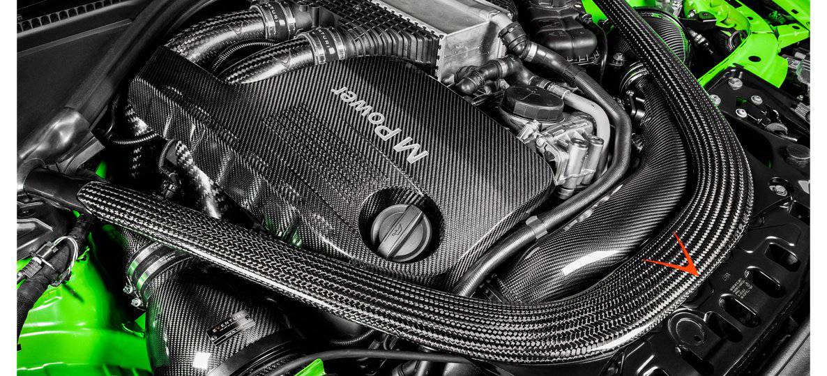 Eventuri Carbon Chargepipes für BMW S55 F8X M3/M4 | F87 M2 Competition - Track-Parts24 GmbH